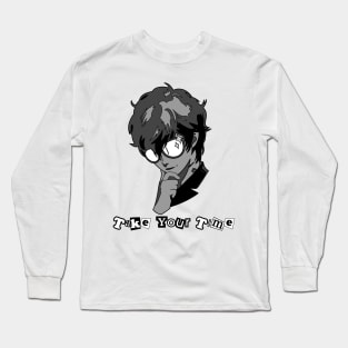 Take Your Time with Joker Long Sleeve T-Shirt